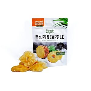 George and Stephen Mr. Pineapple plátky sušeného ananasu z Vietnamu 40 g expirace